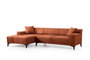Atelier Del Sofa Sofá Esquinero Naranja Petra L Corner 145x250x86 cm
